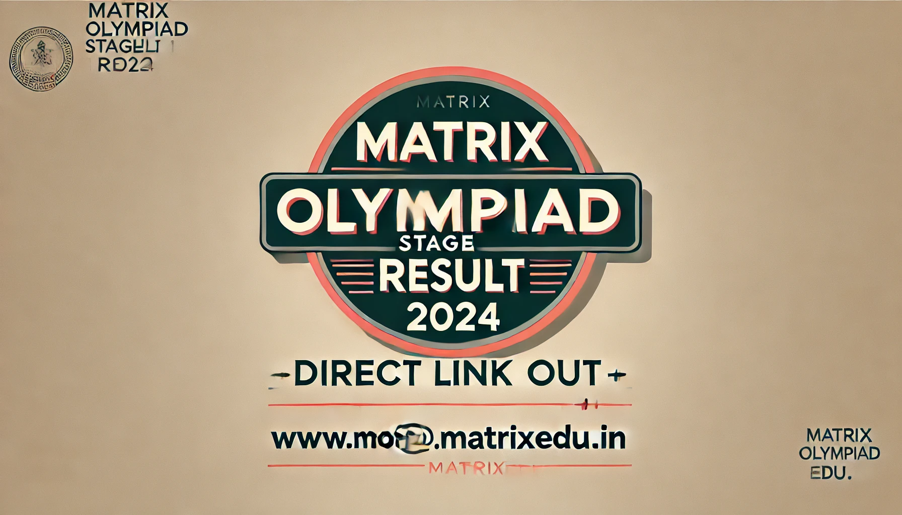 Matrix Olympiad Stage 1 Result 2024