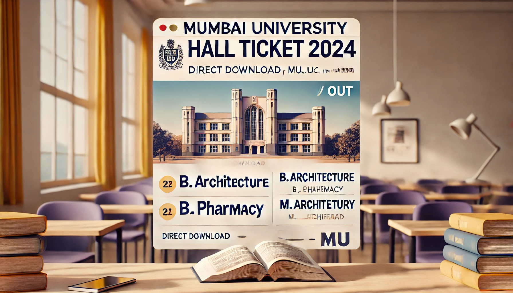 Mumbai University Hall Ticket 2024