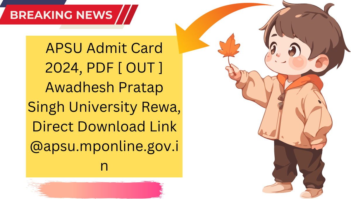 APSU Admit Card 2024