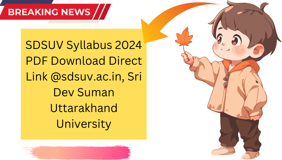 SDSUV Syllabus 2024