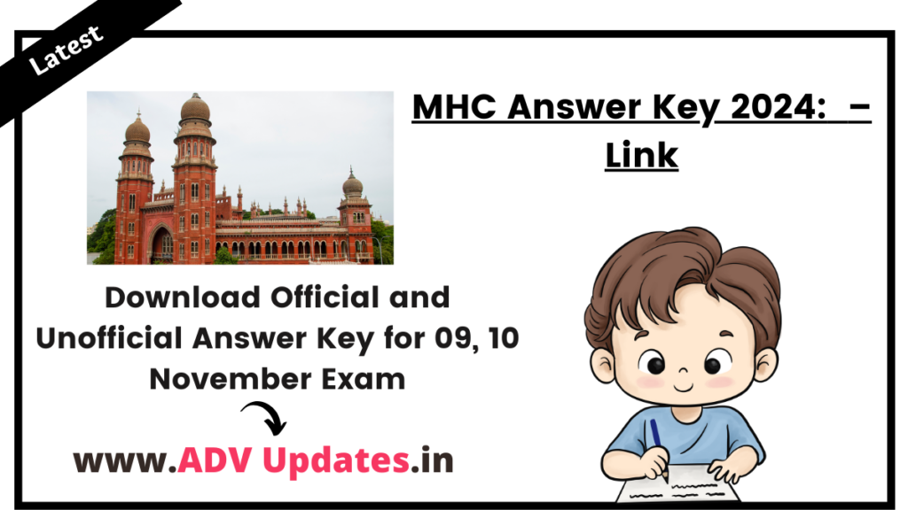 MHC Answer Key 2024